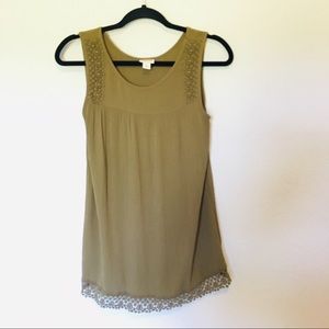 ♥️Mossimo Supply Co. Olive Tank in sz M